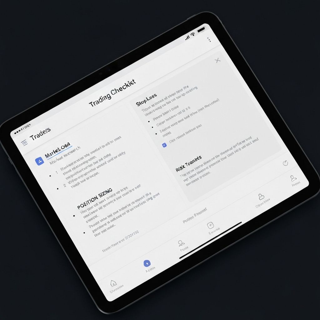 Pre-Trade Analysis Checklist
